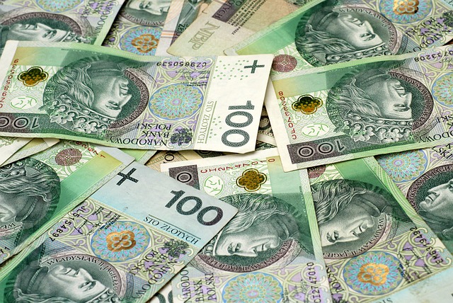 Banknoty - wynagrodzenie